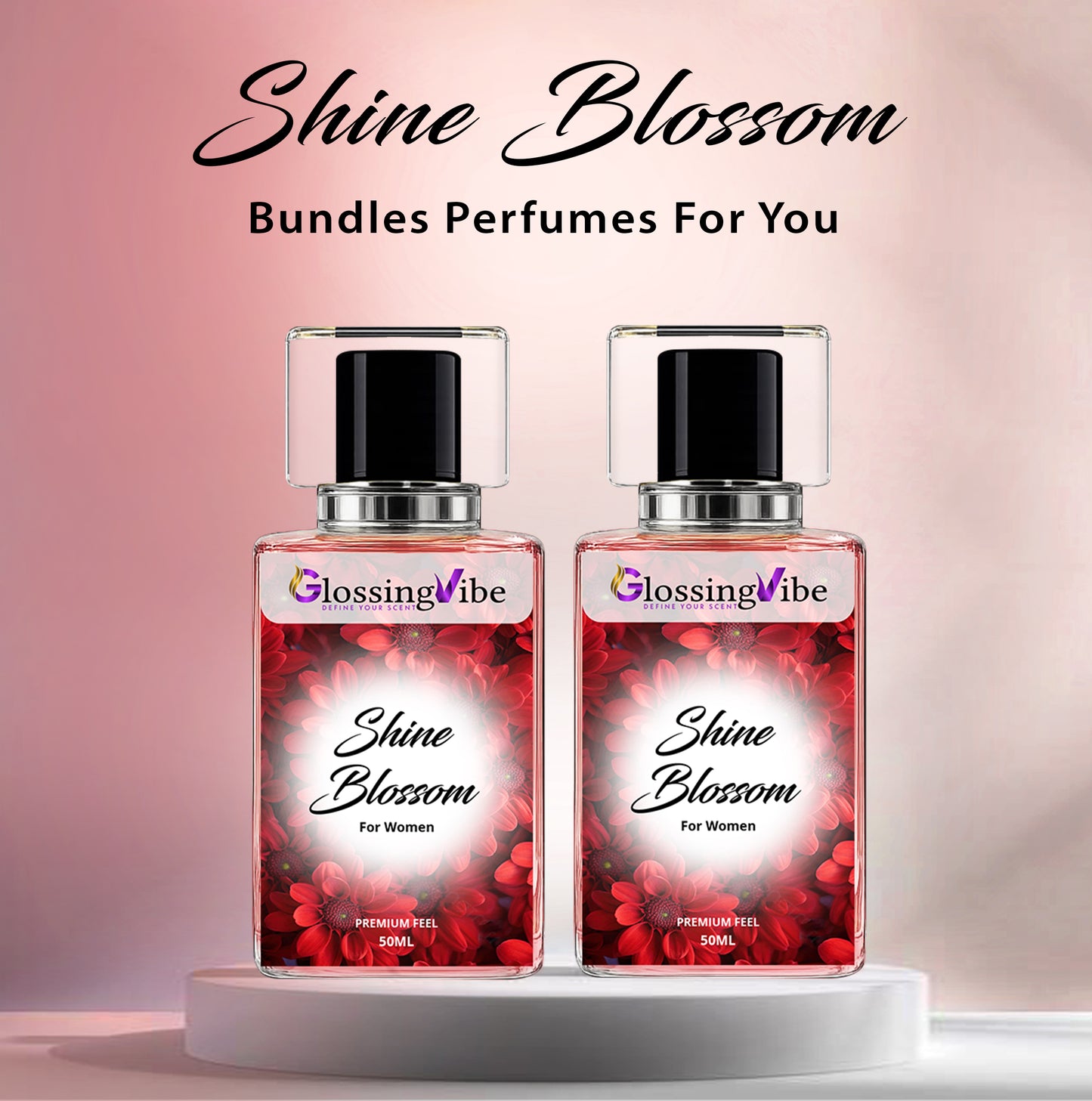 Pack Of 2 (Extra 20% OFF) Shine Blossom Best Perfumes For Women Long Lasting