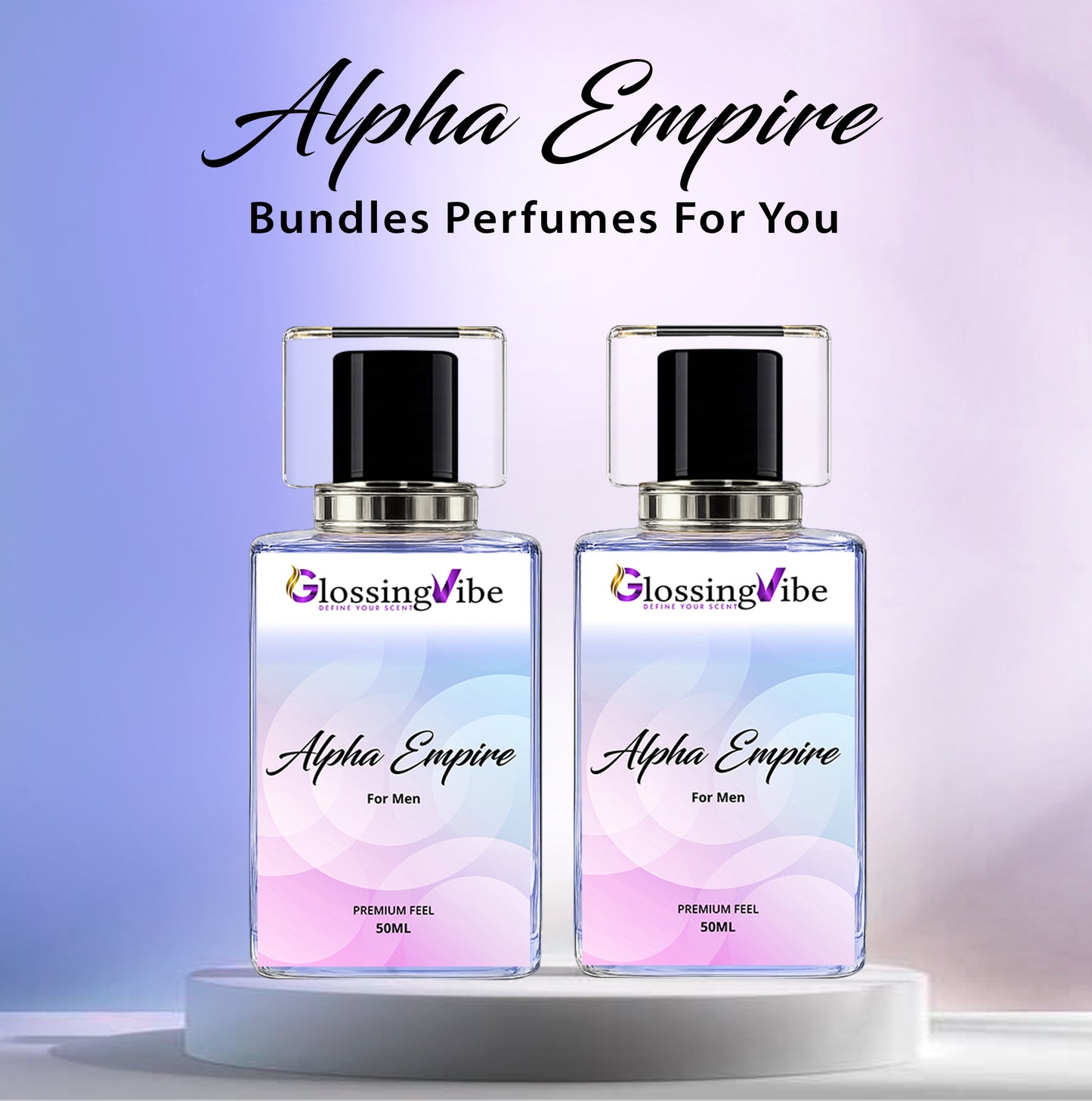 Pack Of 2 (Extra 20% OFF) Alpha Empire Best Perfumes For Men Long Lasting