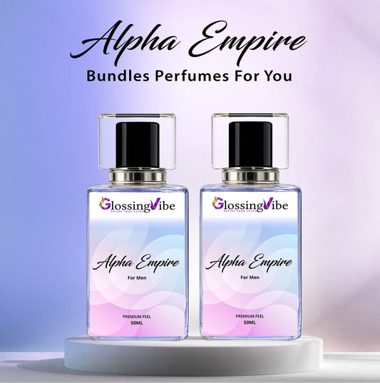 Pack Of 2 (Extra 20% OFF) Alpha Empire Best Perfumes For Men Long Lasting